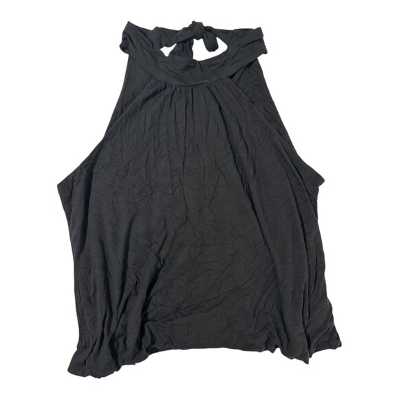 Nine Britton | Black Tie-Back | Sleeveless Top | Size XXL - Picture 1 of 2